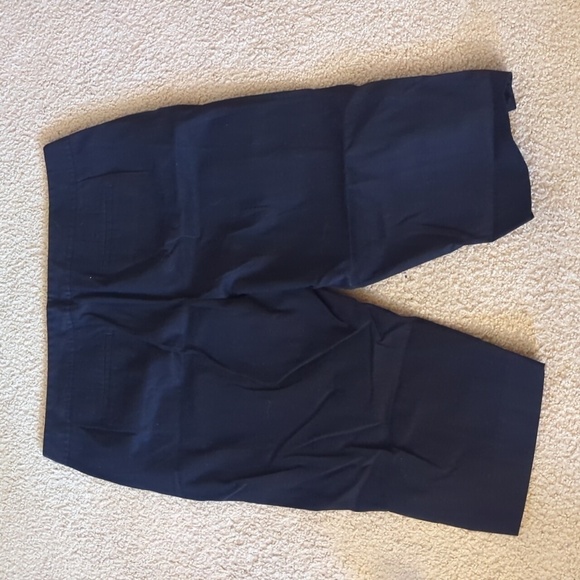 Talbots Black Pedal Pusher Business Professional Pants Size 16 Petite - Picture 4 of 5